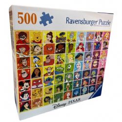 RAVENSBURGER CASSE-TÊTE 500 PIÈCES - PALETTE DE COULEURS DISNEY & PIXAR #81135